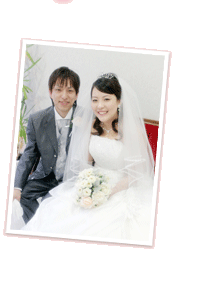 ミニチャペル結婚式写真